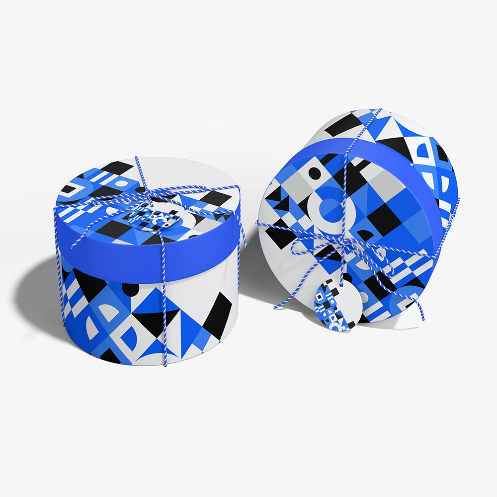 Custom Round Boxes